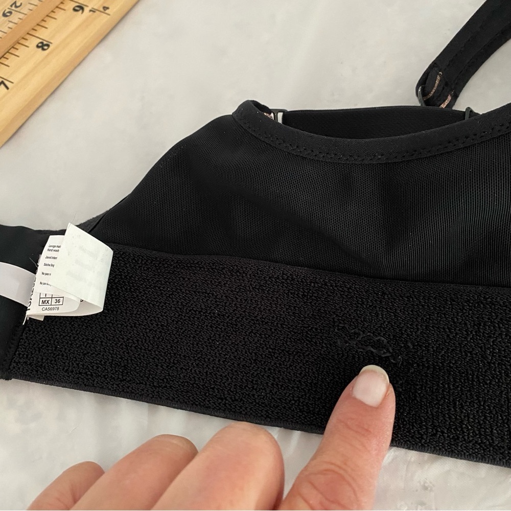 NWOT Simone Perele bra harmony sport underwire black SZ 42C EUR SZ 80D - Picture 9 of 14